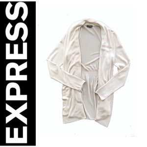 EXPRESS Cream Cardigan! Size S